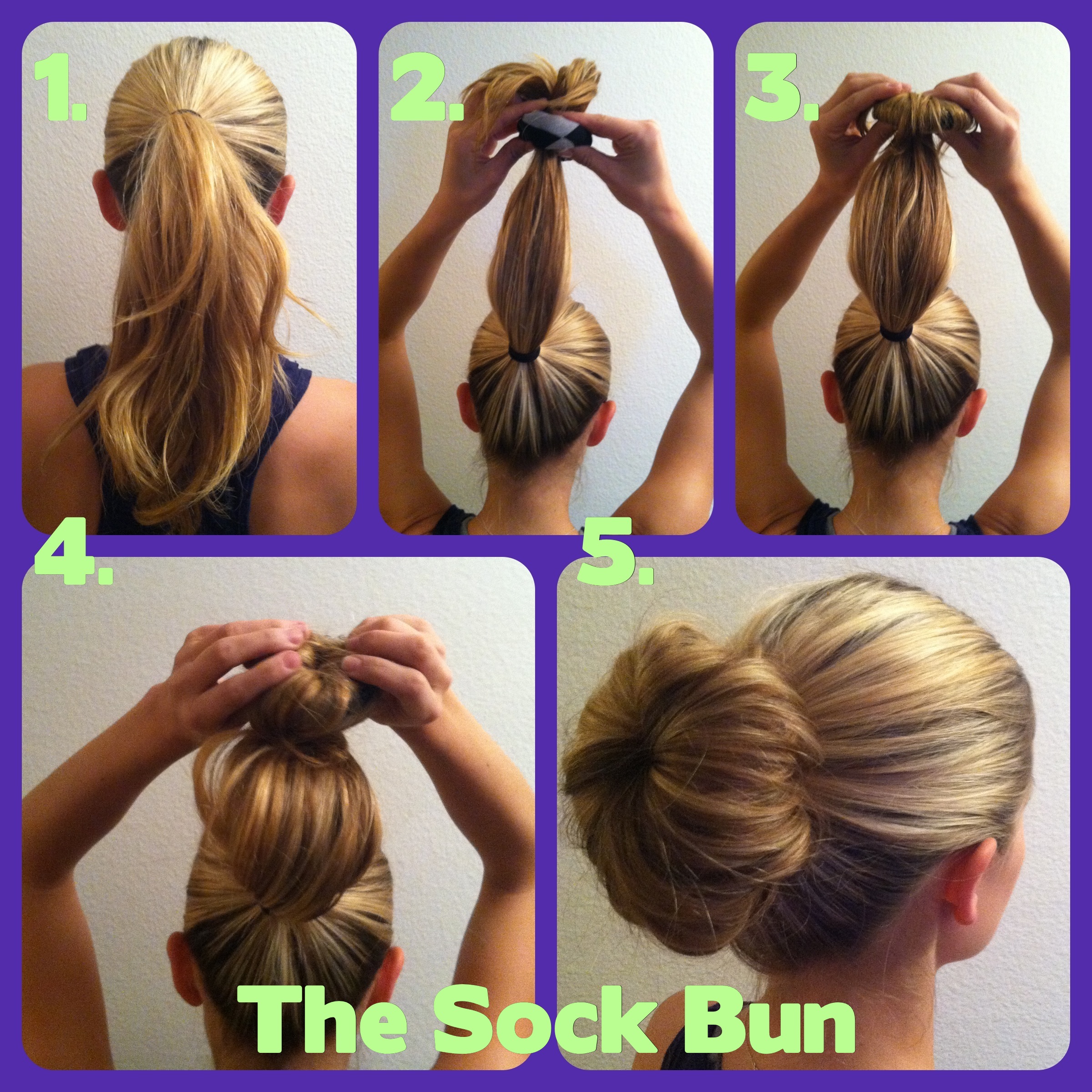 Detail How To Make A Donut Bun Without A Sock Nomer 7