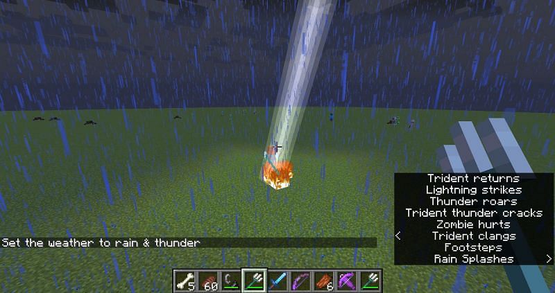 Detail How To Make A Lightning Trident In Minecraft Nomer 14