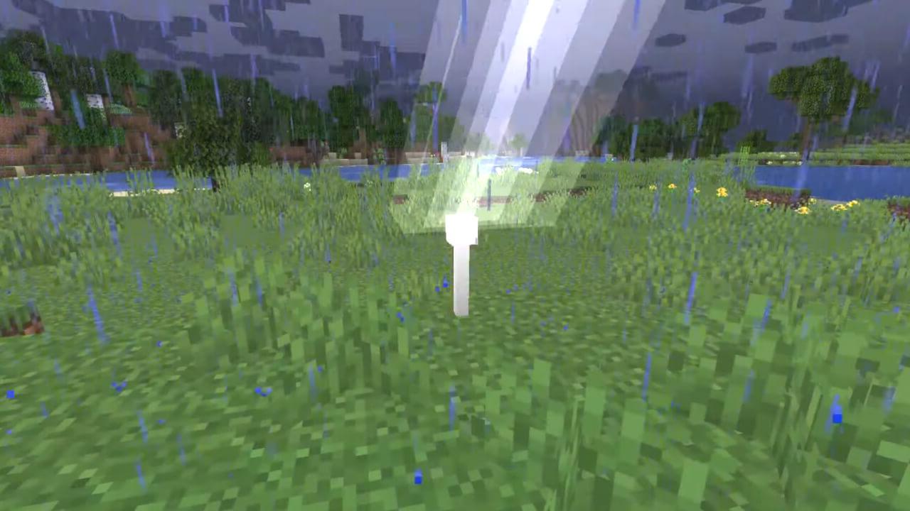 Detail How To Make A Lightning Trident In Minecraft Nomer 41