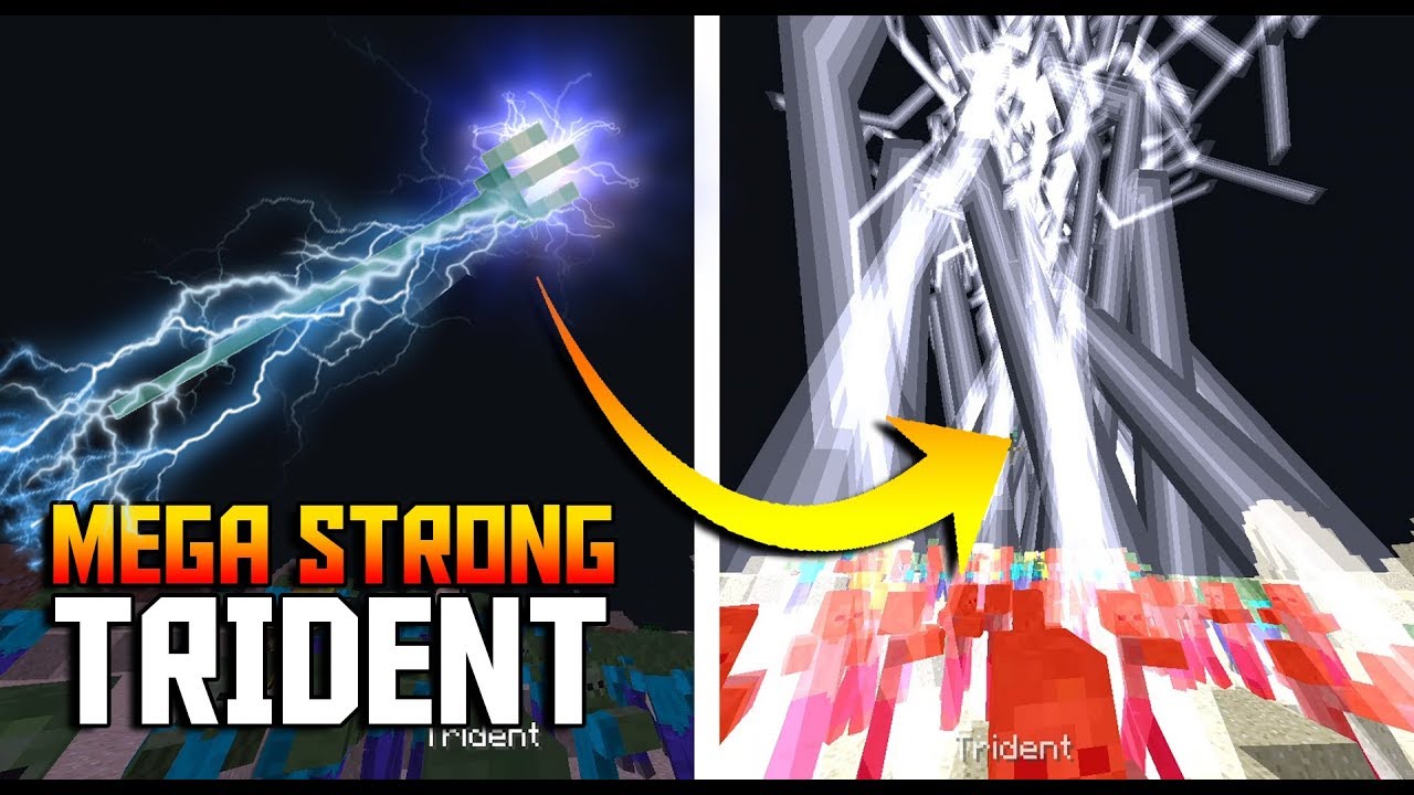 Detail How To Make A Lightning Trident In Minecraft Nomer 9