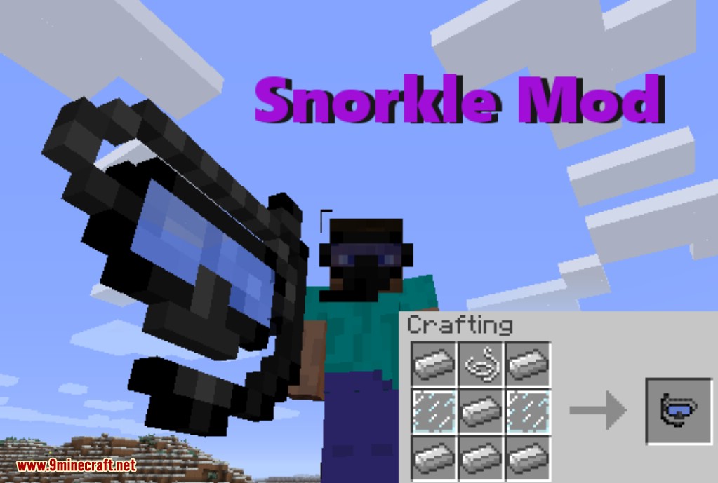 Detail How To Make A Snorkel In Minecraft Nomer 2