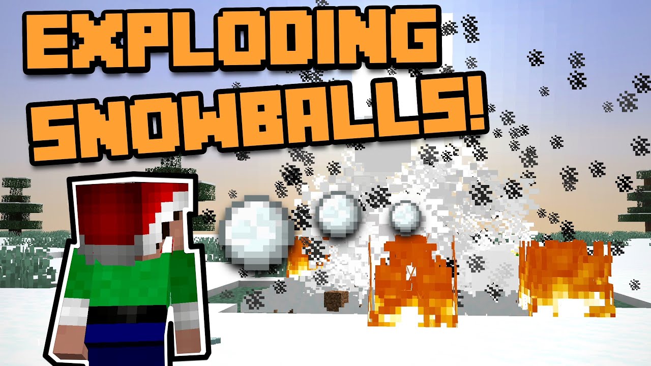 How To Make A Snowball Explode In Minecraft - KibrisPDR