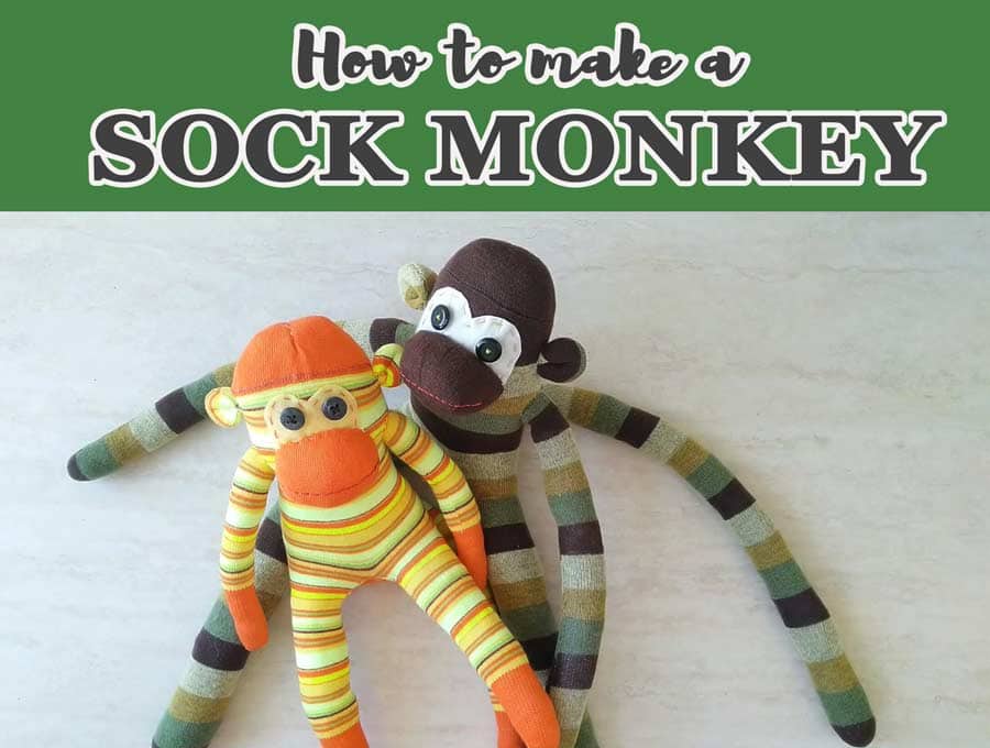 Detail How To Make A Sock Monkey Without Sewing Nomer 12