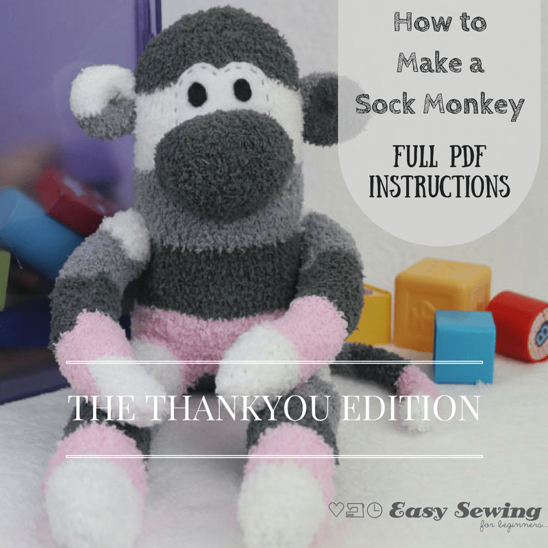 Detail How To Make A Sock Monkey Without Sewing Nomer 43