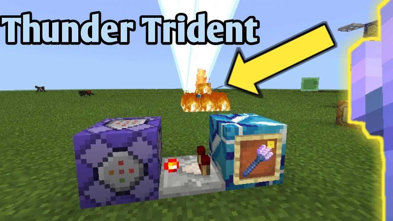 Detail How To Make A Thunder Trident In Minecraft Nomer 2