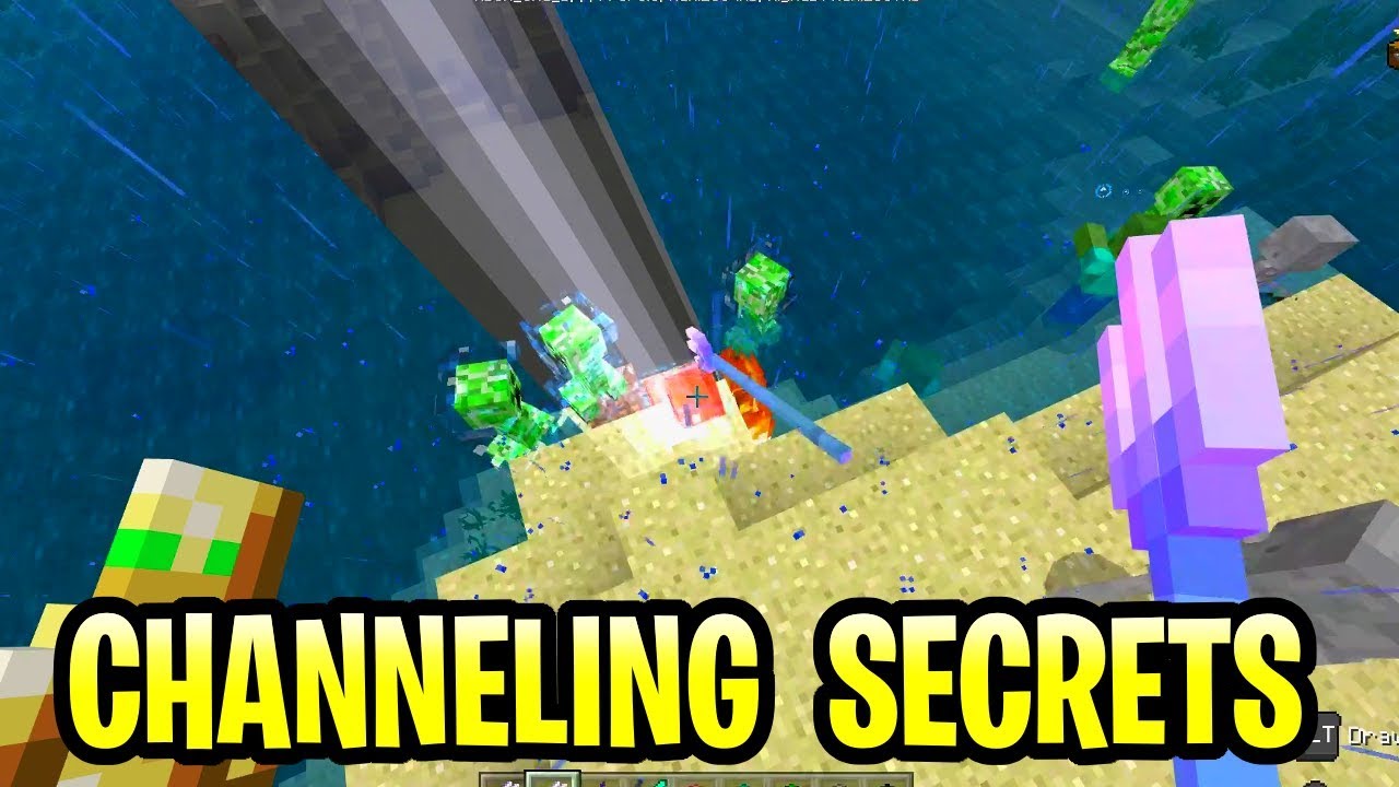 Detail How To Make A Thunder Trident In Minecraft Nomer 11