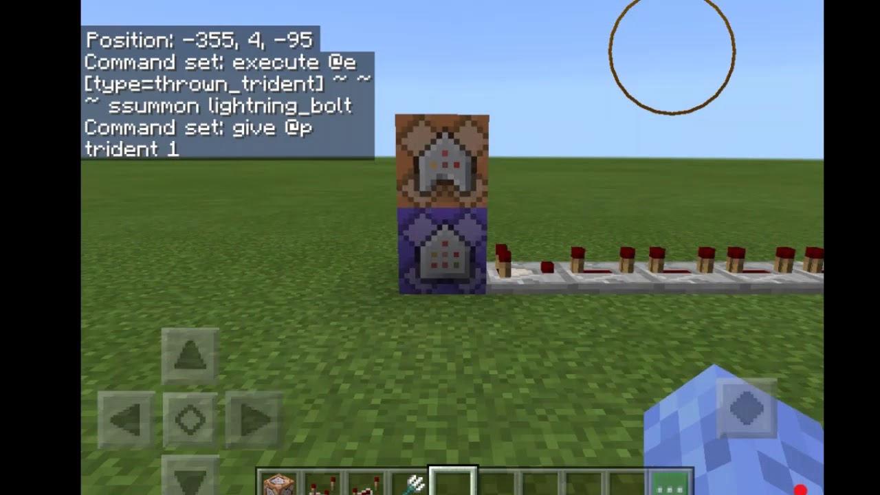 Detail How To Make A Thunder Trident In Minecraft Nomer 14