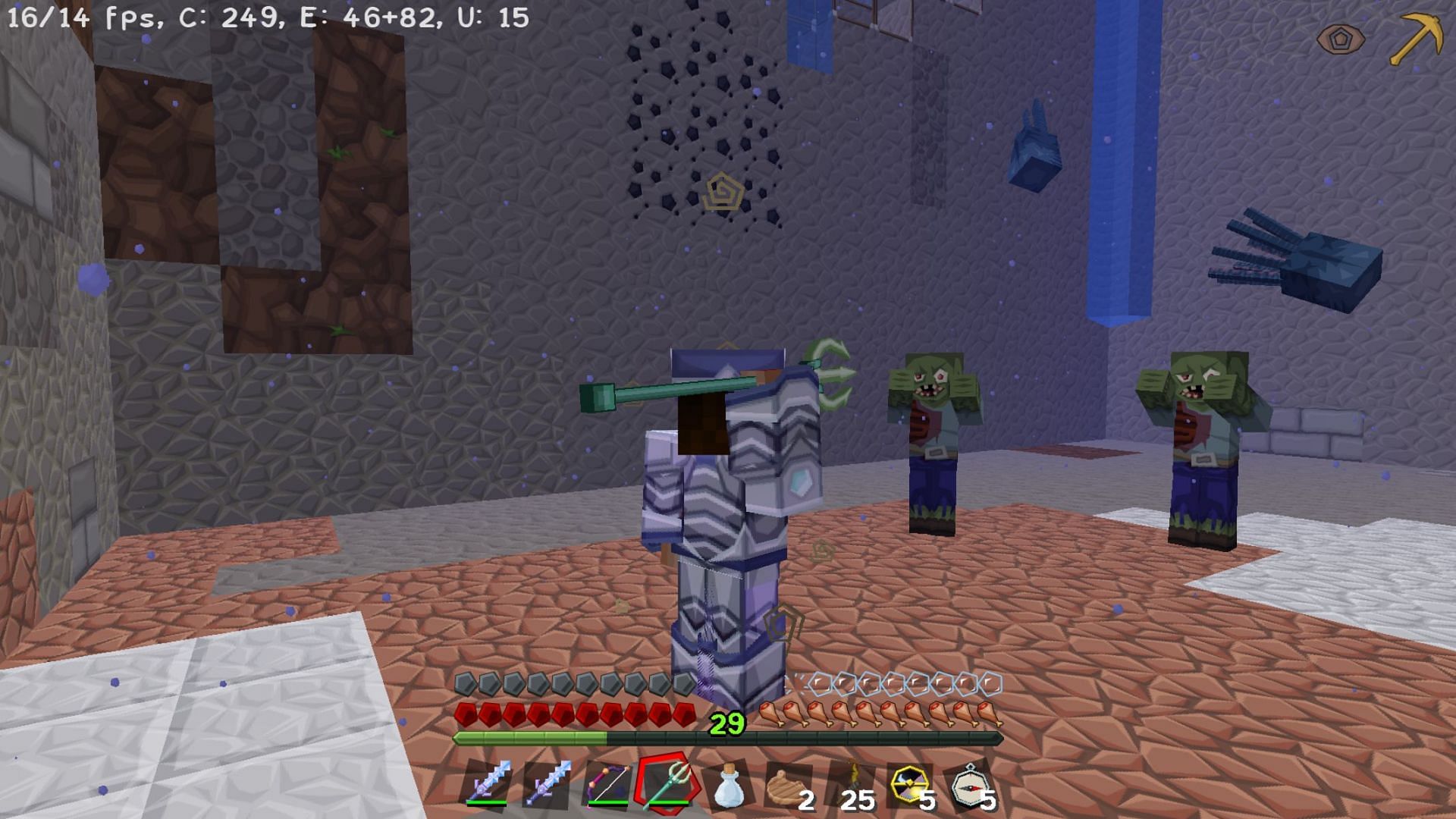 Detail How To Make A Thunder Trident In Minecraft Nomer 22