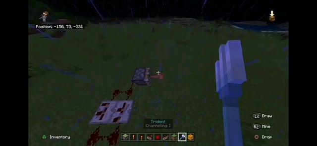 Detail How To Make A Thunder Trident In Minecraft Nomer 36