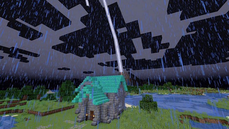 Detail How To Make A Thunder Trident In Minecraft Nomer 40