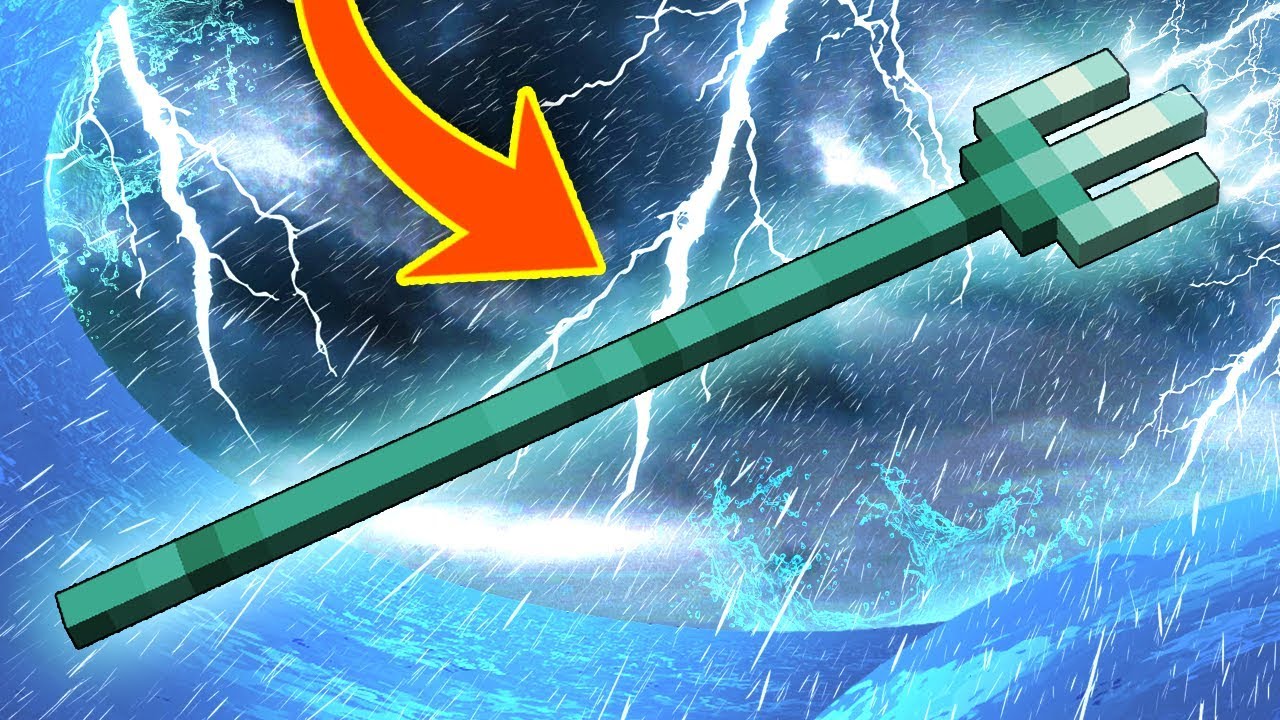 Detail How To Make A Thunder Trident In Minecraft Nomer 42