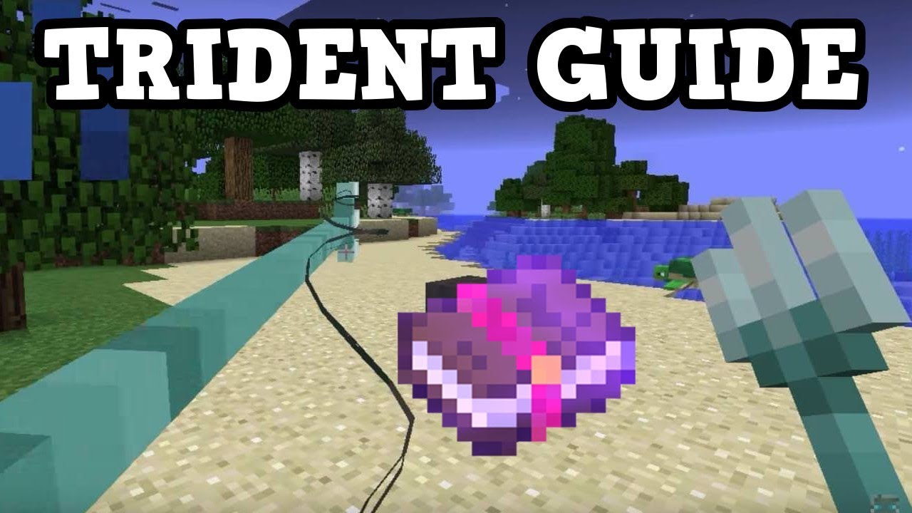 Detail How To Make A Thunder Trident In Minecraft Nomer 46
