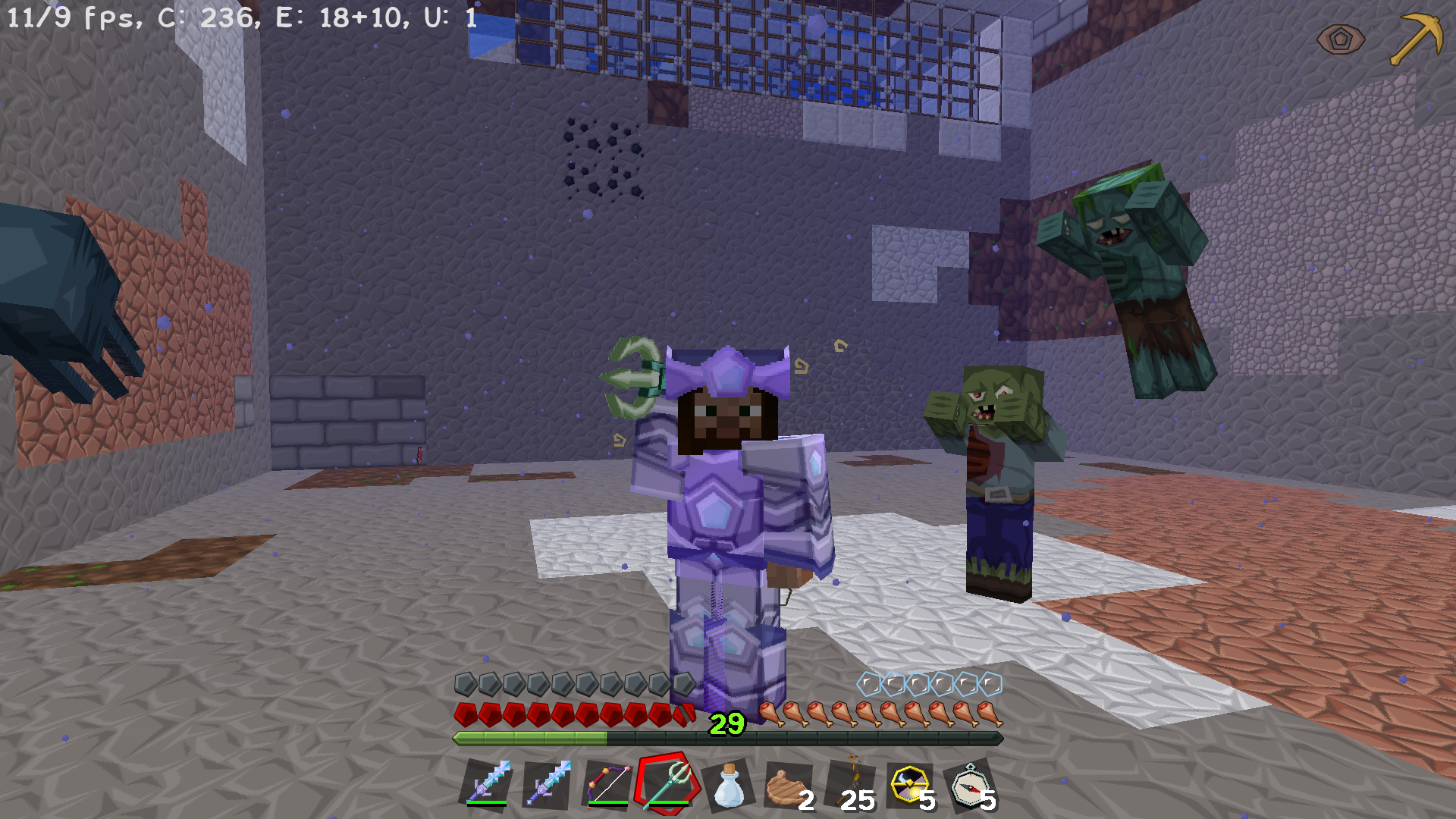 Detail How To Make A Thunder Trident In Minecraft Nomer 51