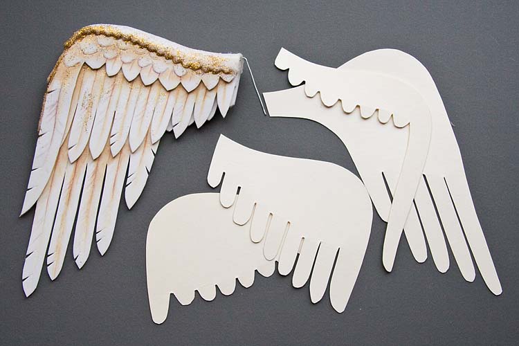 Detail How To Make Angel Wings On A Picture Nomer 13