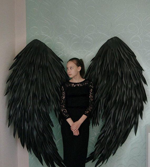 Detail How To Make Black Angel Wings Nomer 4