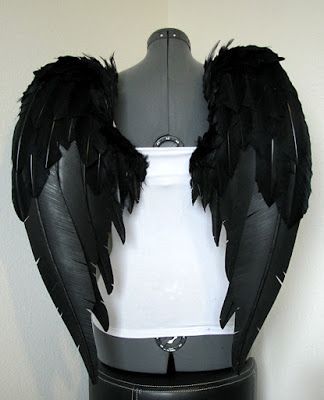 Detail How To Make Black Angel Wings Nomer 6