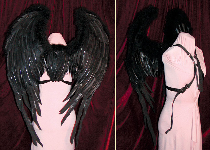 Detail How To Make Dark Angel Wings Nomer 11