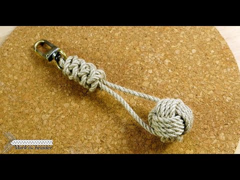 Detail How To Make Monkey Fist Keychain Nomer 17