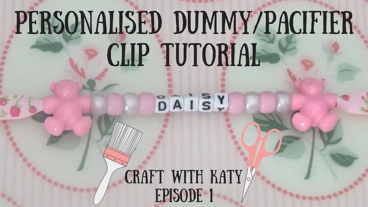 Detail How To Make Pacifier Clips With Ribbon Nomer 13