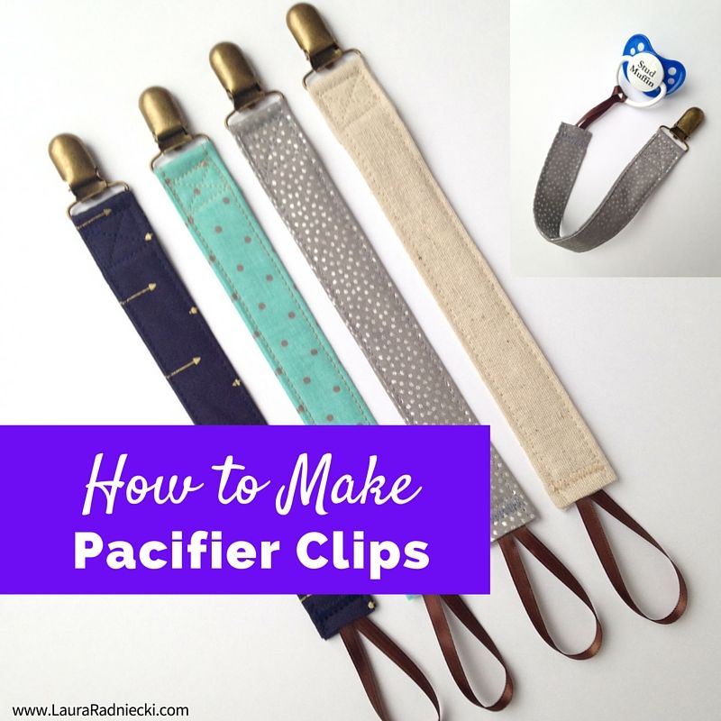 Detail How To Make Pacifier Clips With Ribbon Nomer 15