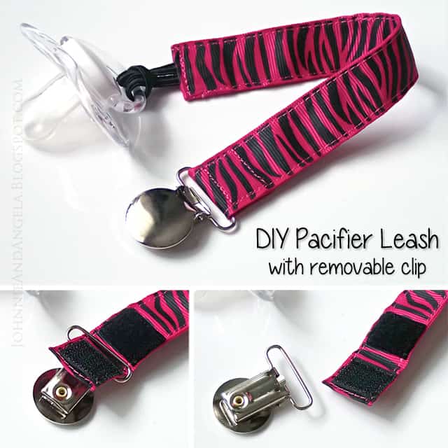 Detail How To Make Pacifier Clips With Ribbon Nomer 19