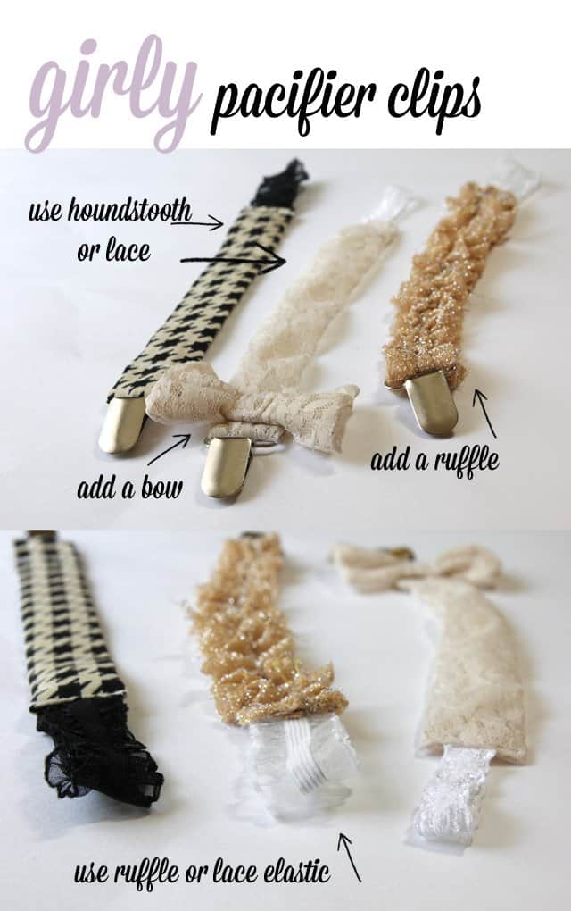 Detail How To Make Pacifier Clips With Ribbon Nomer 38