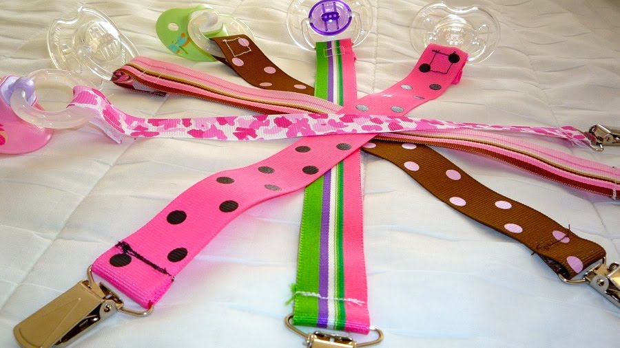 Detail How To Make Pacifier Clips With Ribbon Nomer 4