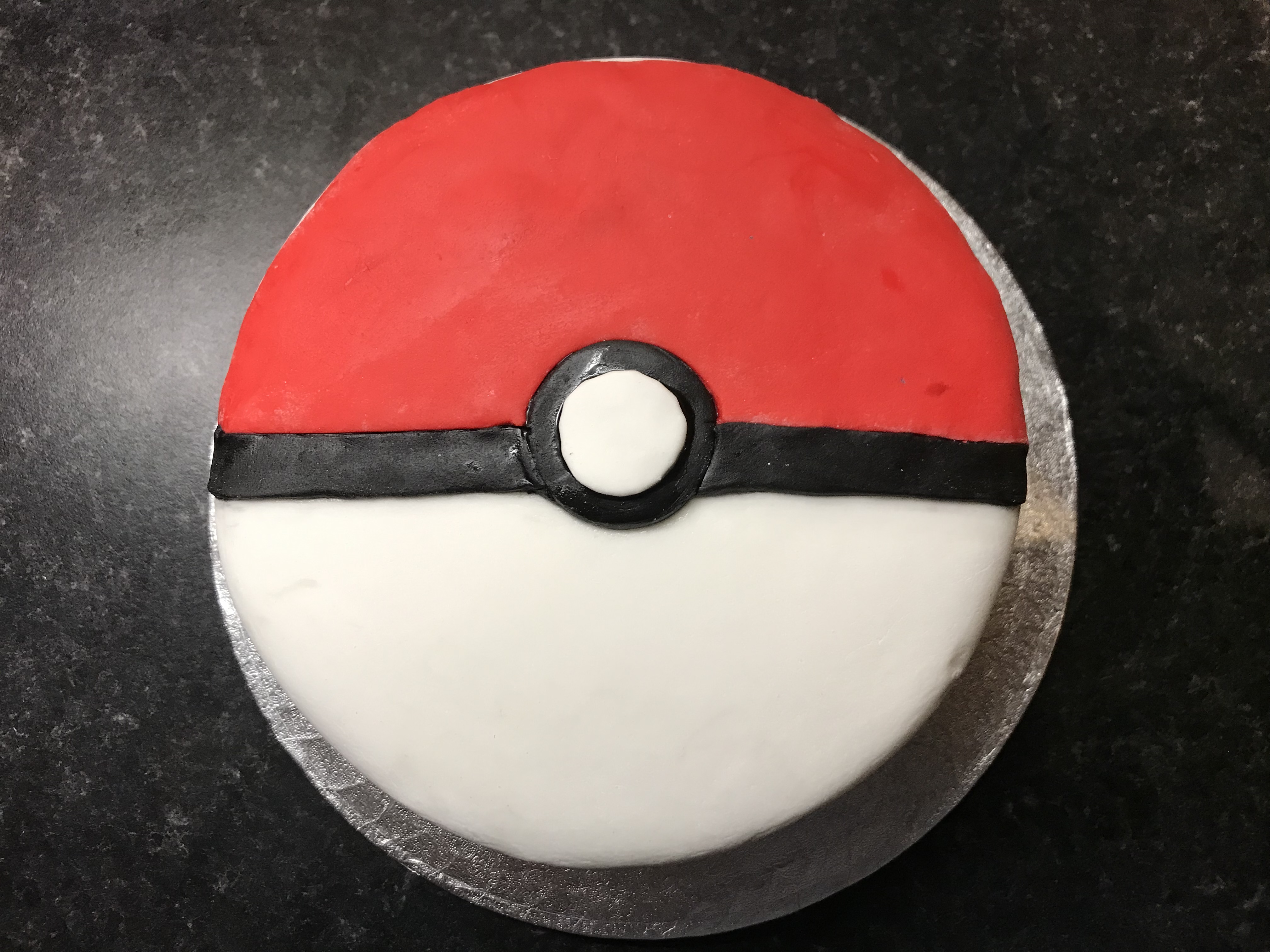 Detail How To Make Pokeball Cake Nomer 16