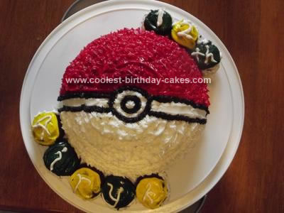 Detail How To Make Pokeball Cake Nomer 37