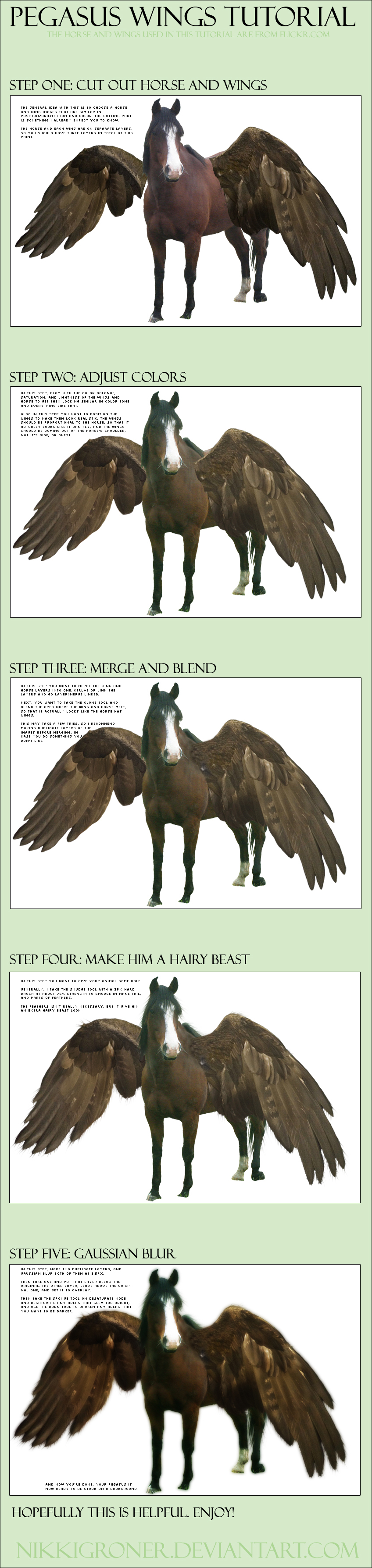 Detail How To Make Realistic Wings Nomer 39