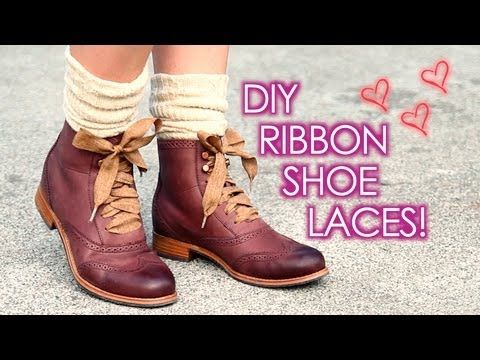 Detail How To Make Ribbon Shoelaces Nomer 15