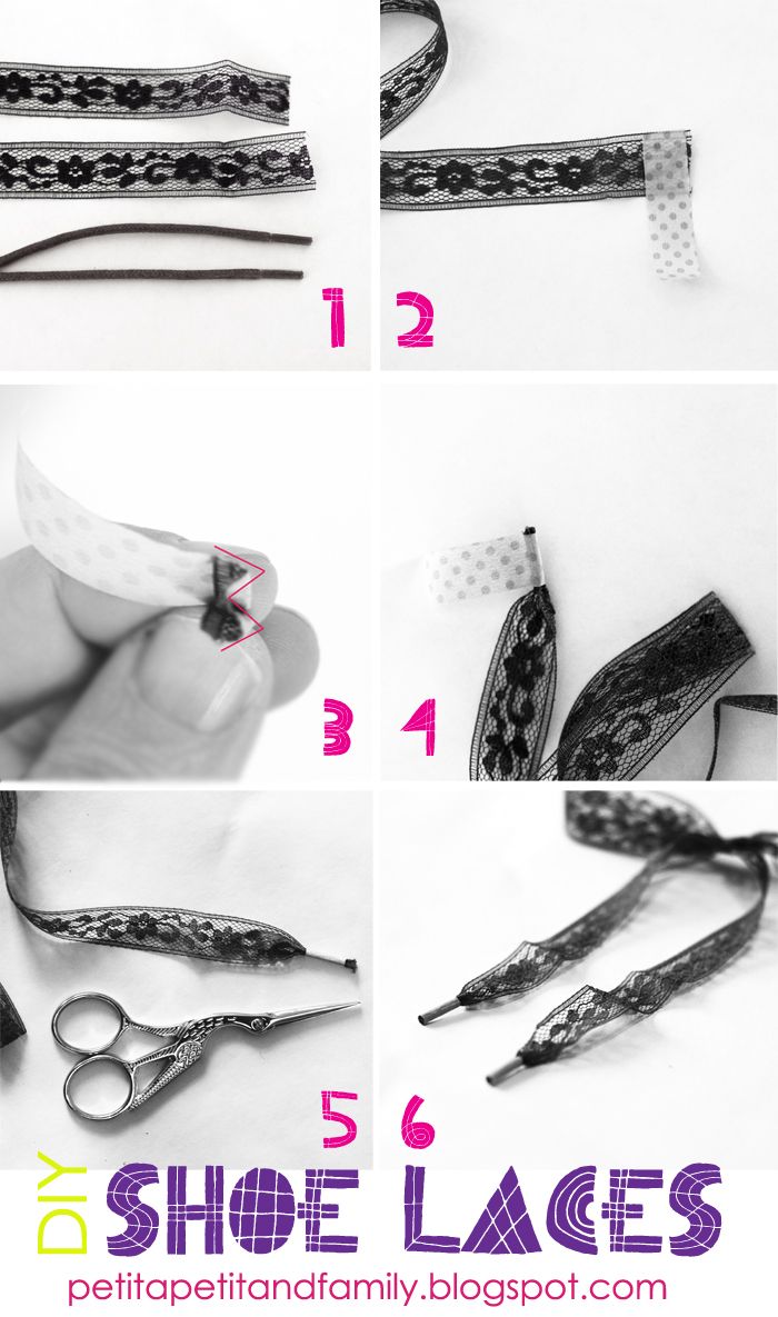 Detail How To Make Ribbon Shoelaces Nomer 5