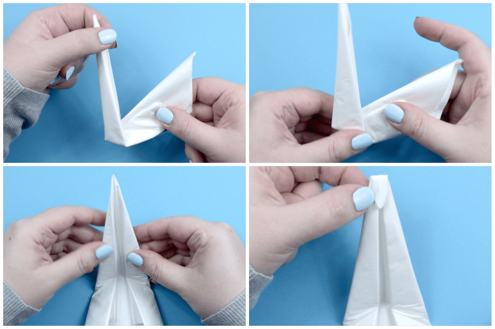 Detail How To Make Swan Out Of Napkin Nomer 18