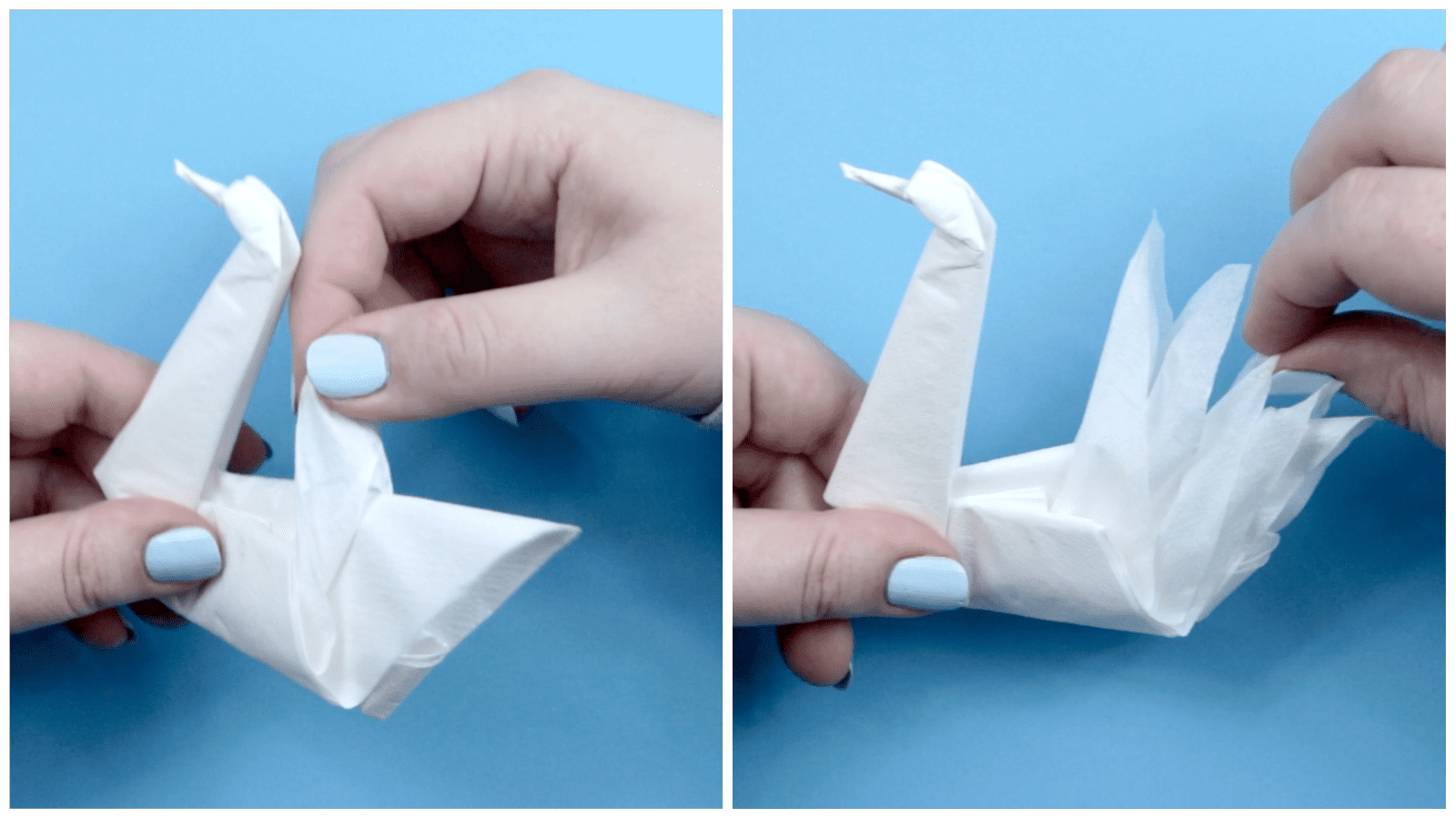 Detail How To Make Swan Out Of Napkin Nomer 26