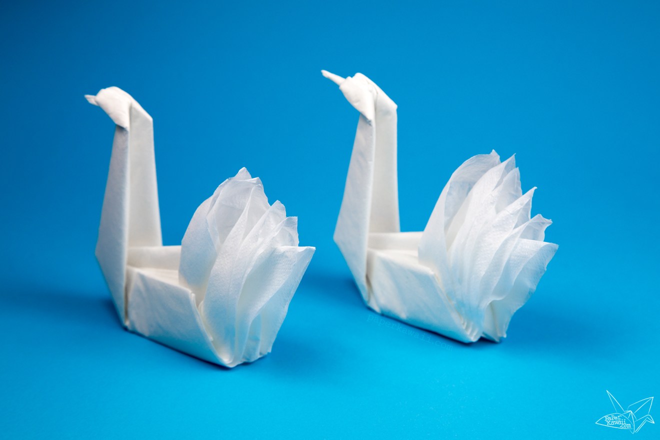 Detail How To Make Swan Out Of Napkin Nomer 34