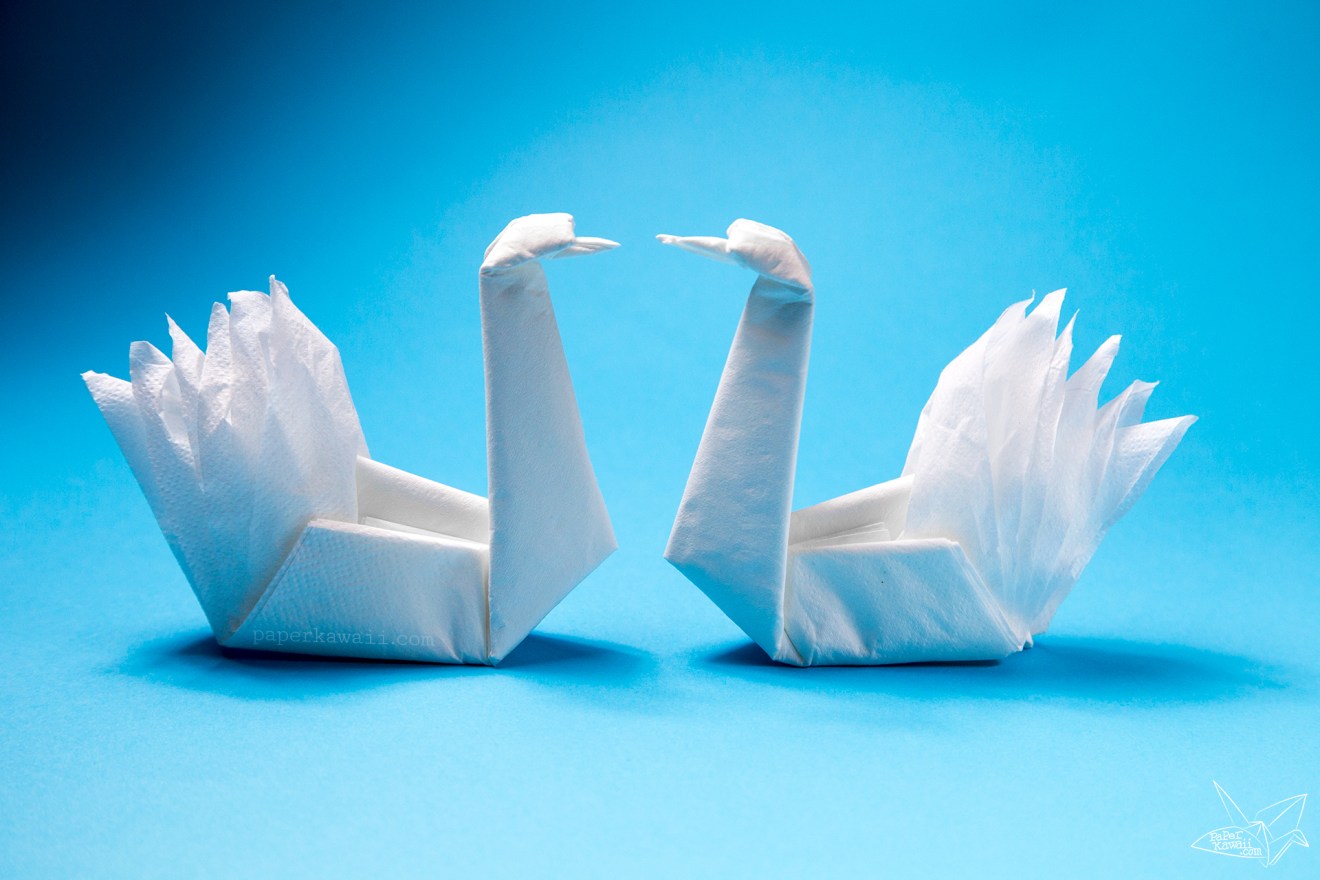 Detail How To Make Swan Out Of Napkin Nomer 40