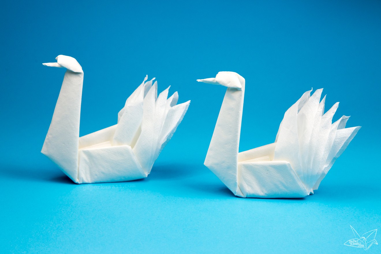 Detail How To Make Swan Out Of Napkin Nomer 52