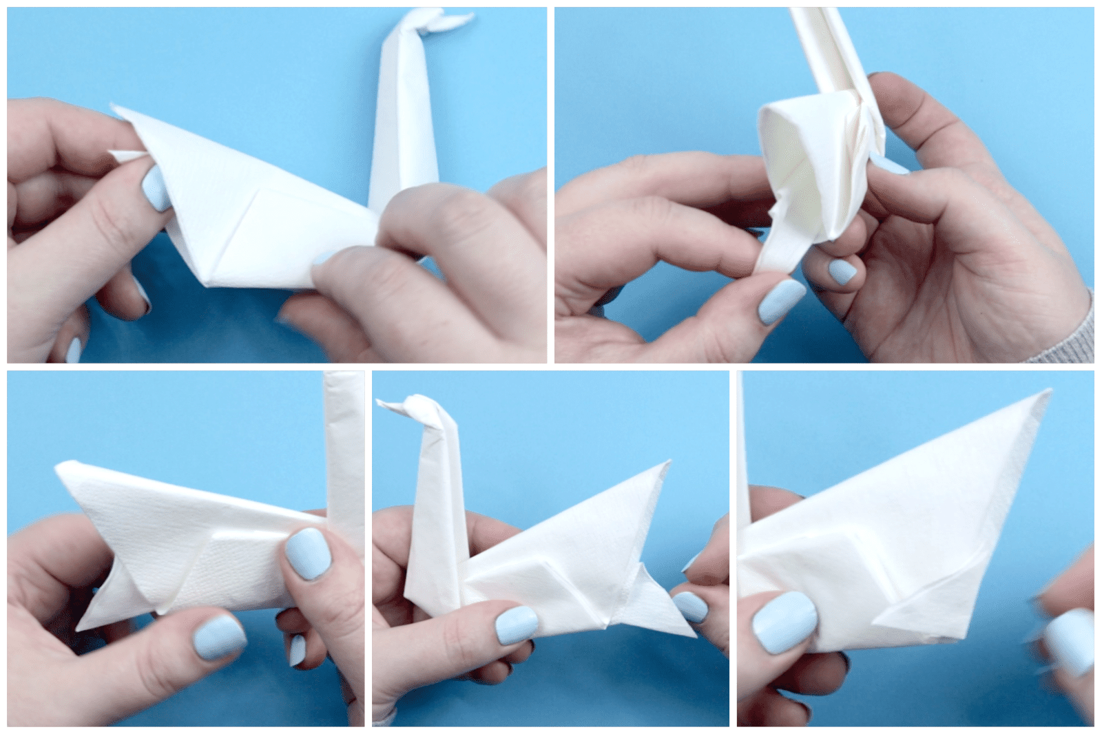 Detail How To Make Swan Out Of Napkin Nomer 10