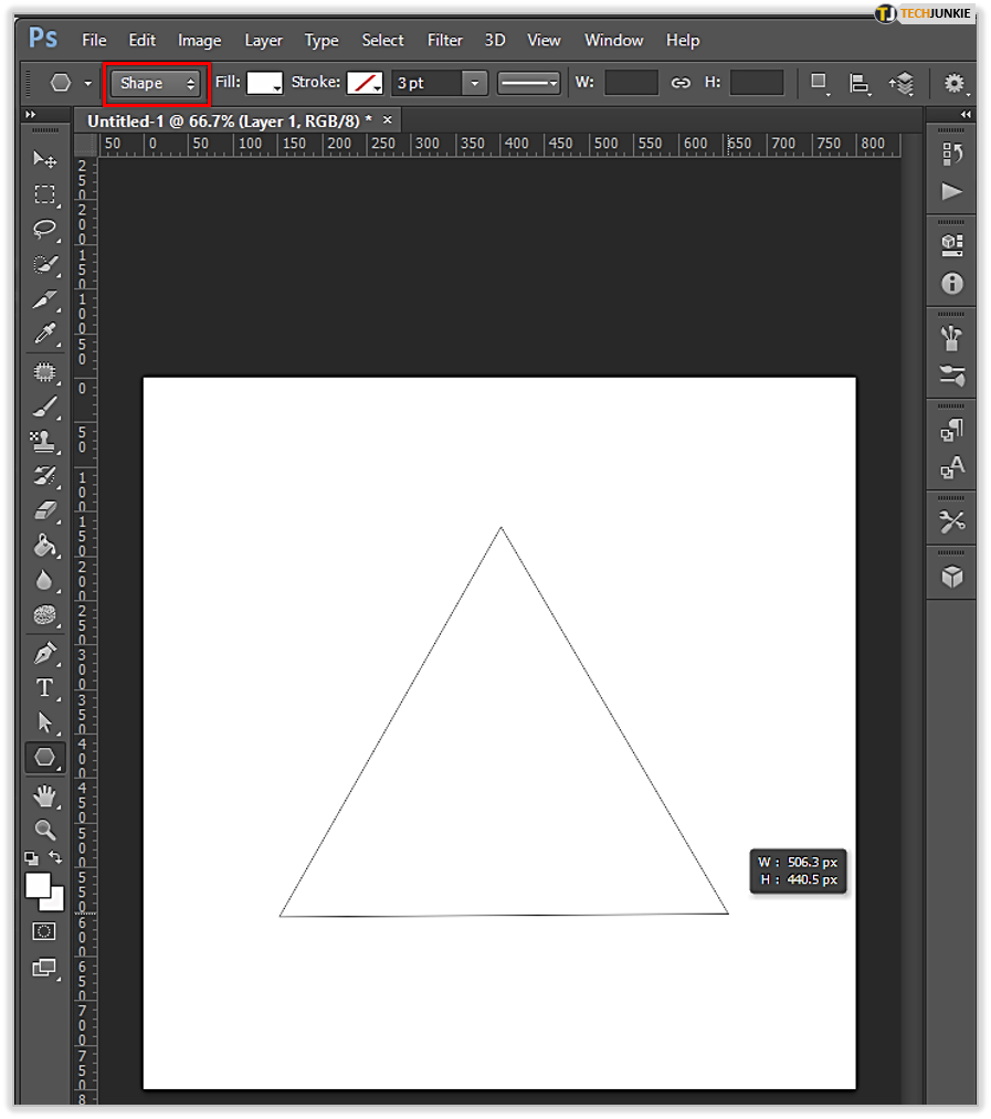 Detail How To Make Triangle In Photoshop Nomer 5