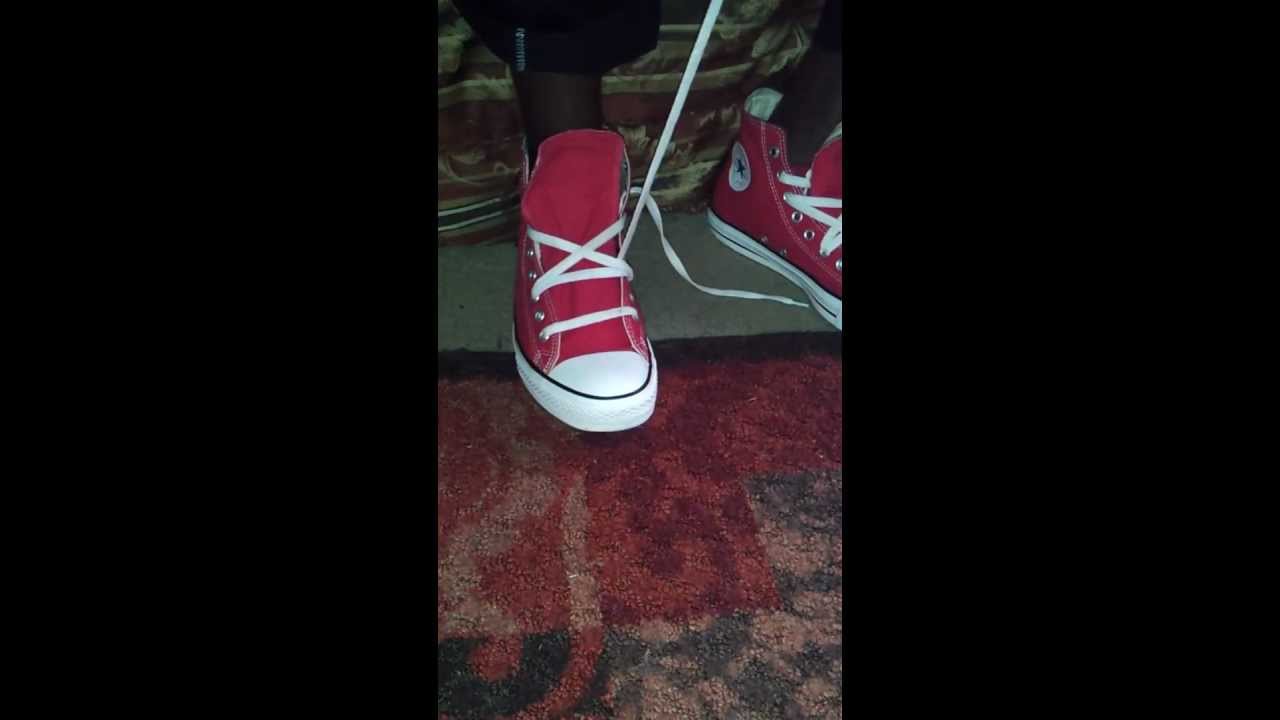 Detail How To Make Your Shoelaces Into A Pentagram Nomer 19