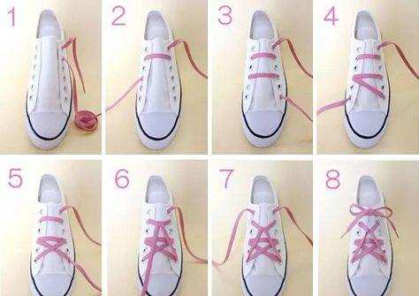 Detail How To Make Your Shoelaces Into A Pentagram Nomer 7