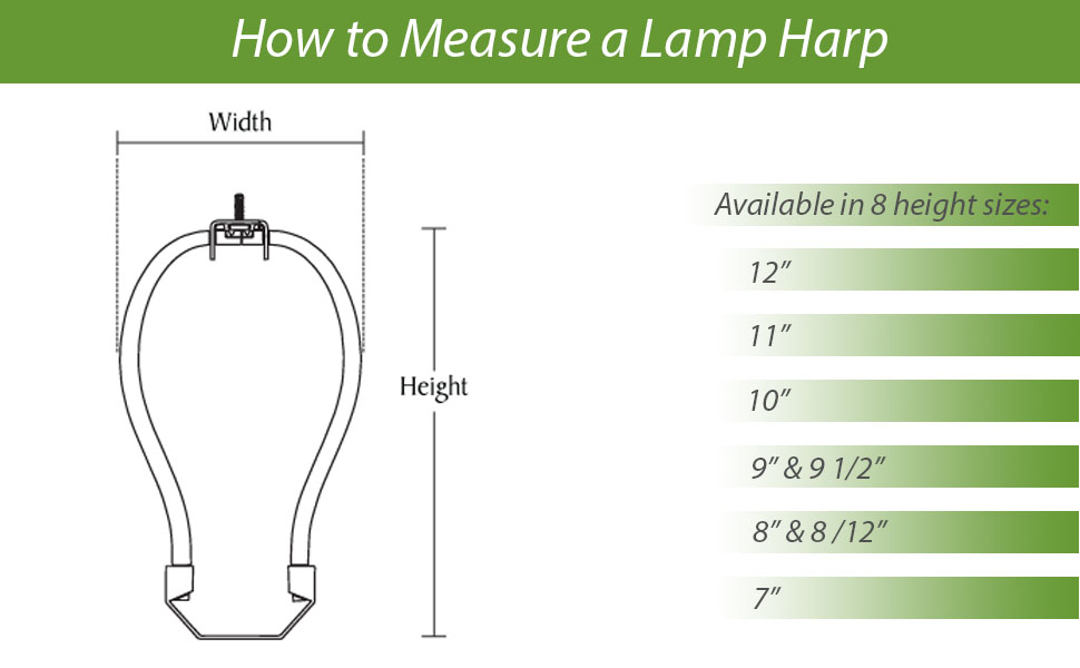 How To Measure Harp For Lamp - KibrisPDR