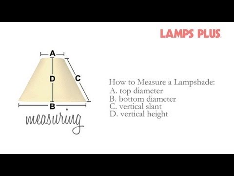 Detail How To Measure Harp For Lamp Nomer 18