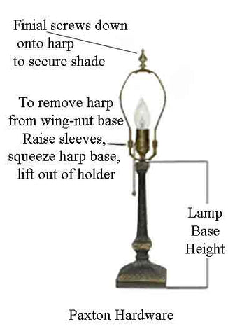 Detail How To Measure Harp For Lamp Nomer 44