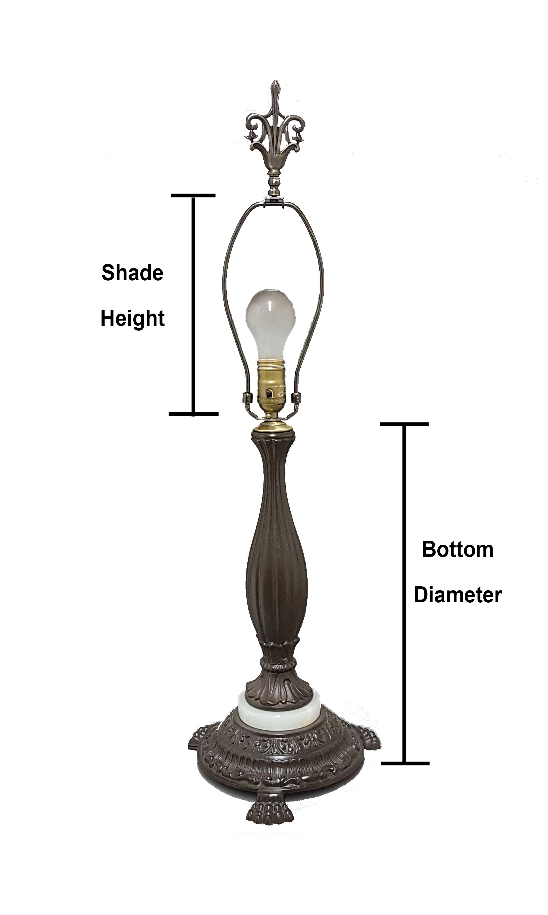 Detail How To Measure Harp For Lamp Nomer 9