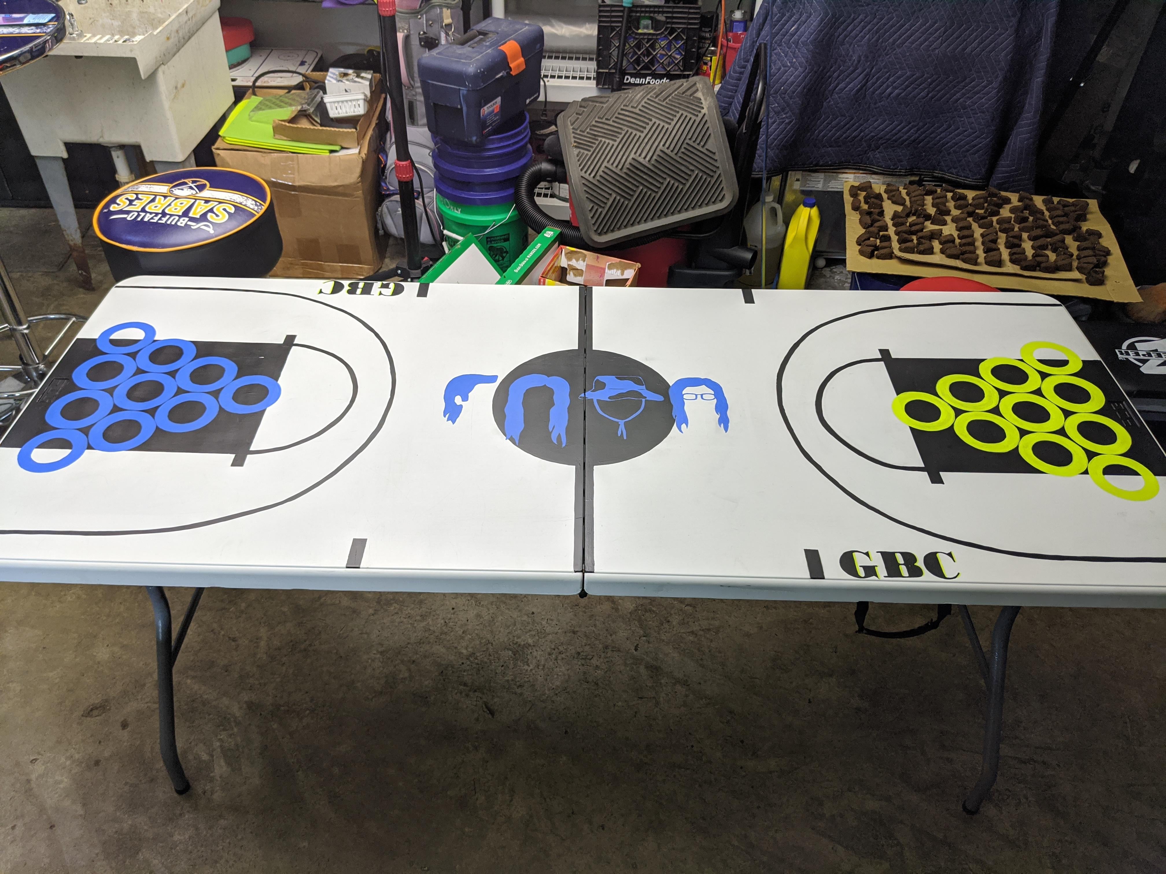 Detail How To Paint A Plastic Beer Pong Table Nomer 7