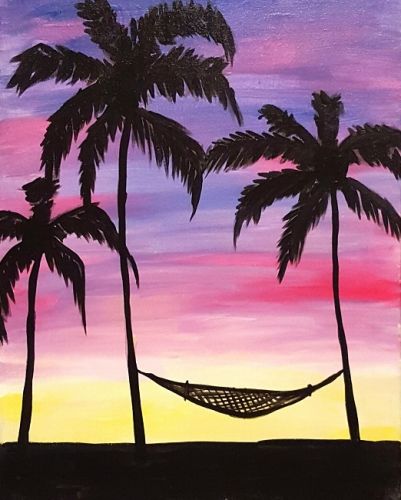 Detail How To Paint Palm Tree Silhouette Nomer 20