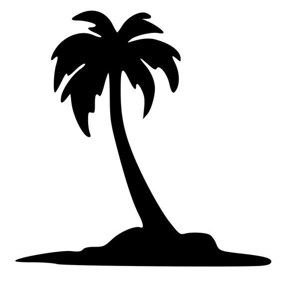 Detail How To Paint Palm Tree Silhouette Nomer 47