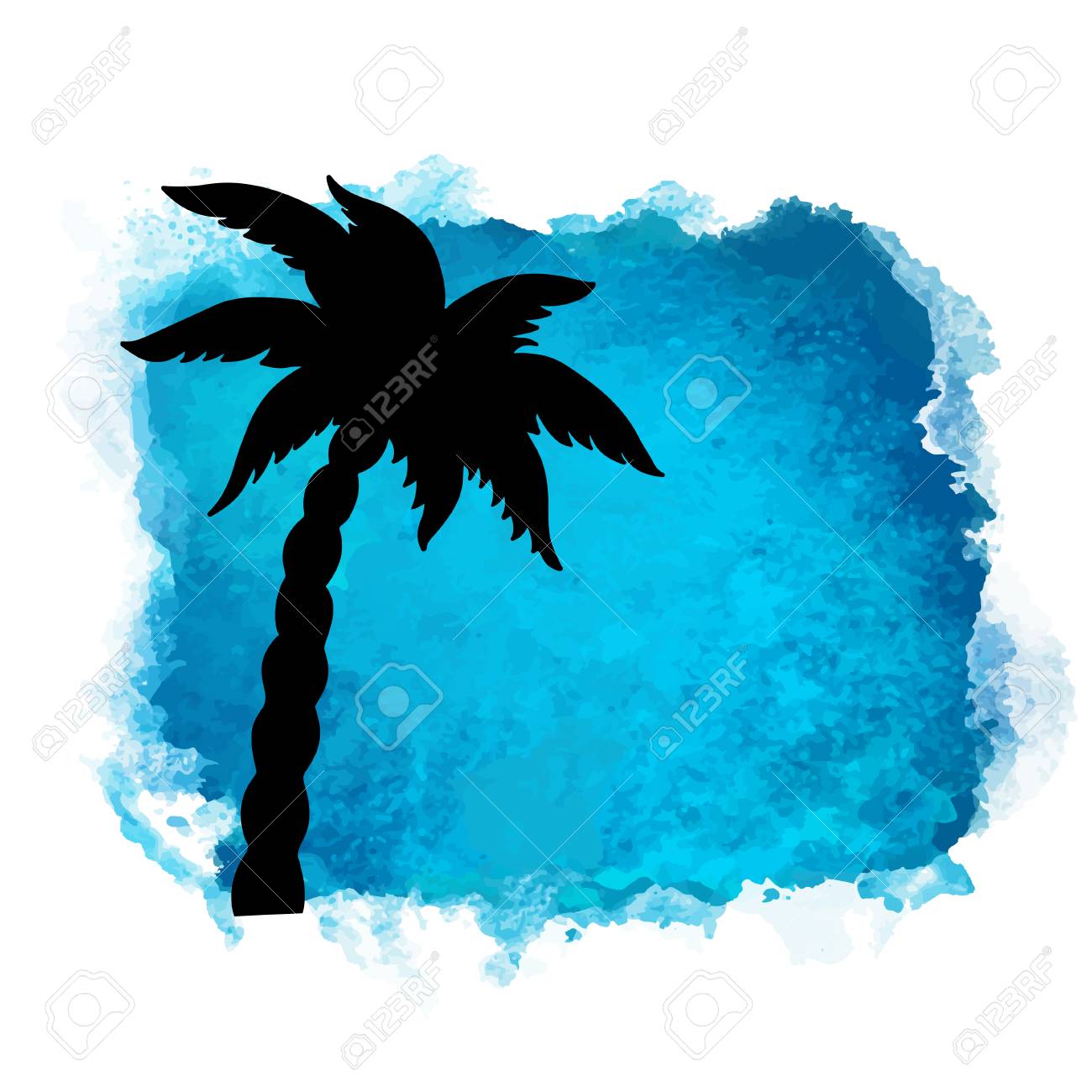 Detail How To Paint Palm Tree Silhouette Nomer 49