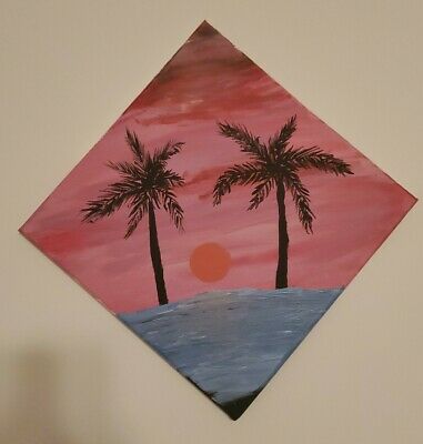 Detail How To Paint Palm Tree Silhouette Nomer 52